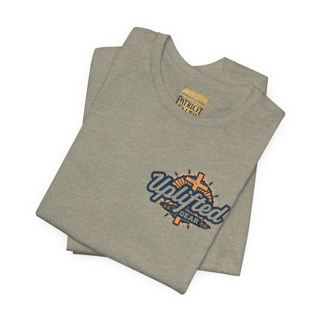 Religious Graphic Tee with Armor Of God Design Unisex Jersey Short Sleeve Tee Printify