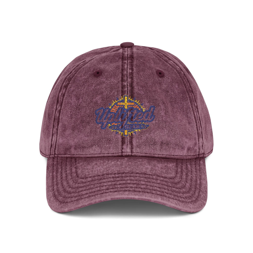Uplifted Gear Embroidered Christian Hat – Bold Faith Cap for Inspired Living Printify