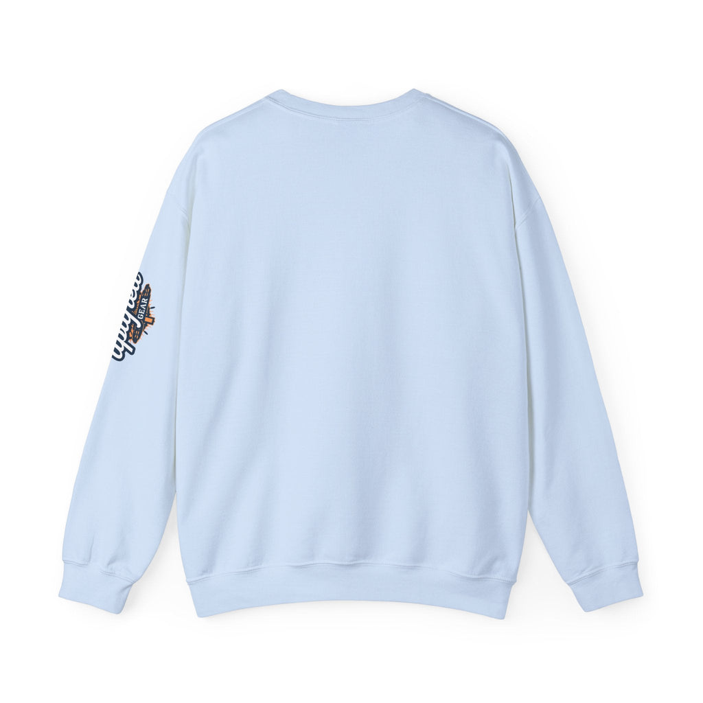 Abide Jesus Sweatshirt — Vintage 'The Dude' Religious Graphic Sweatshirt Printify