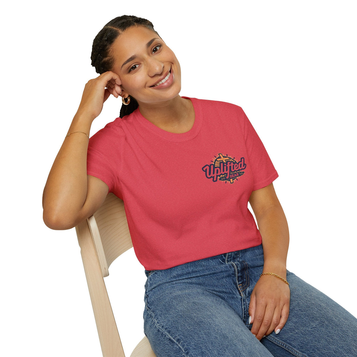 Trust in The Lord Proverbs 3:5-6 Biblical Design Unisex Softstyle T-Shirt Printify