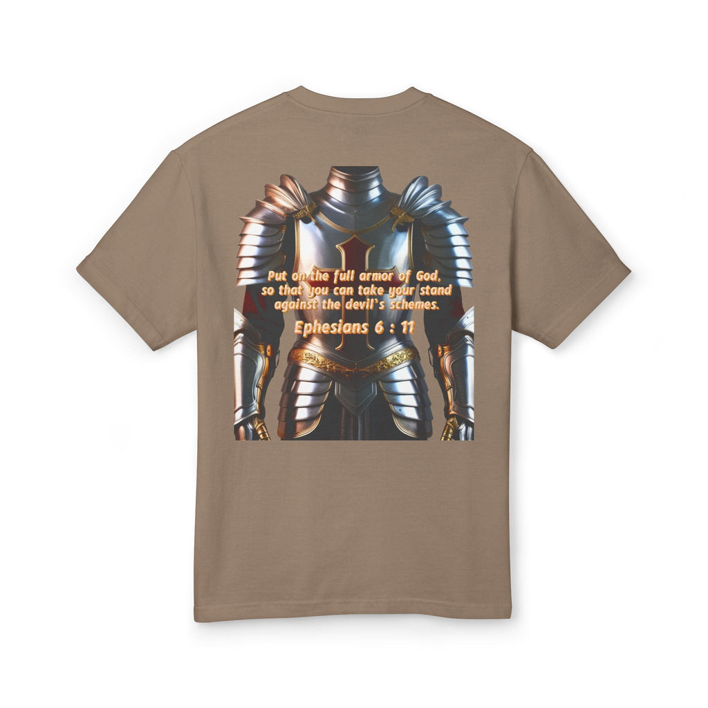 Bible Verse Tee - Ephesians 6:11 Put on the Armor of God Unisex Shirt Printify