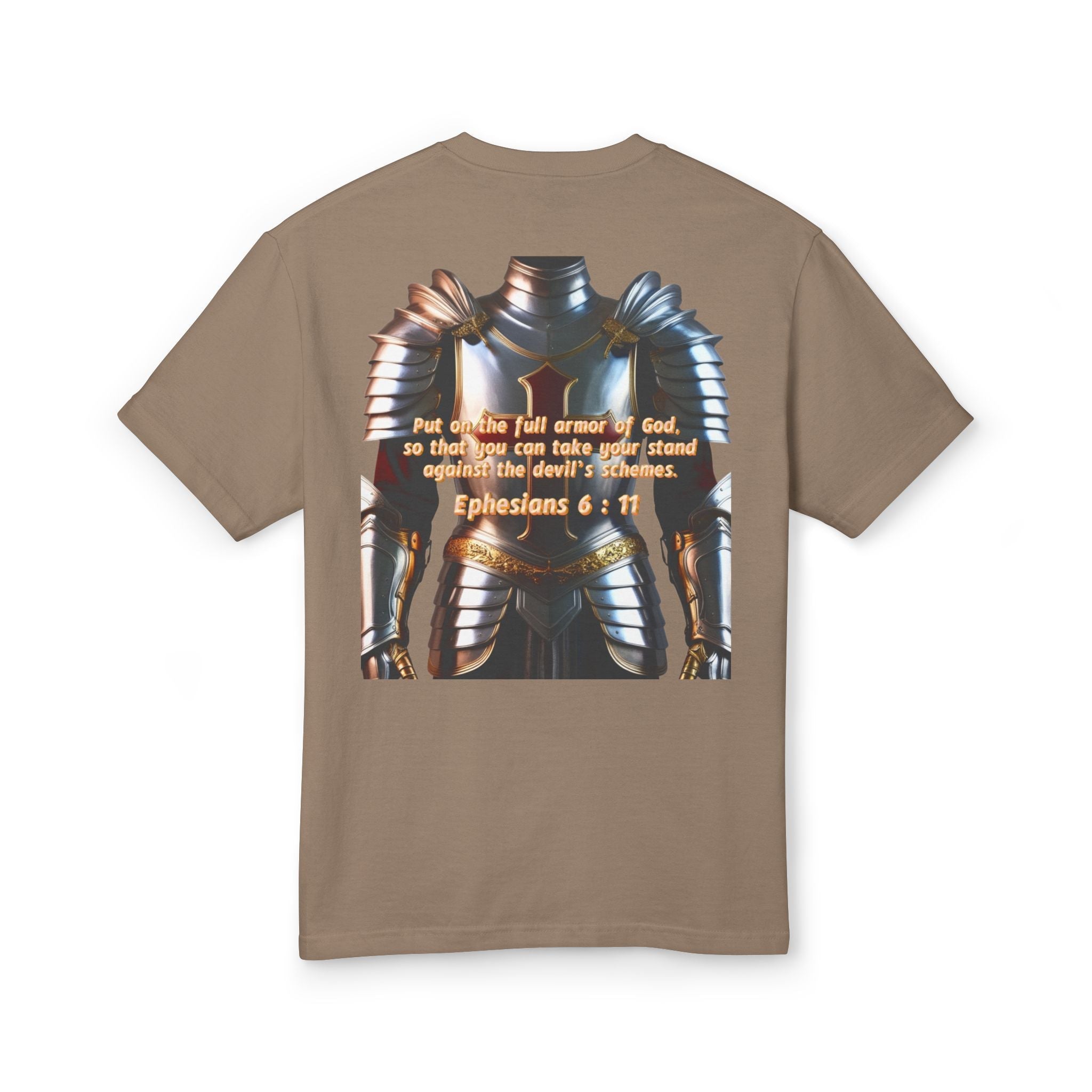 Bible Verse Tee - Ephesians 6:11 Put on the Armor of God Unisex Shirt Printify