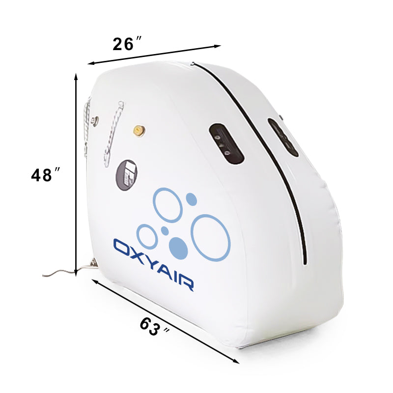 Oxy-Air Soft Sitting Hyperbaric Chamber 1.3-1.5ATA LifeMed USA