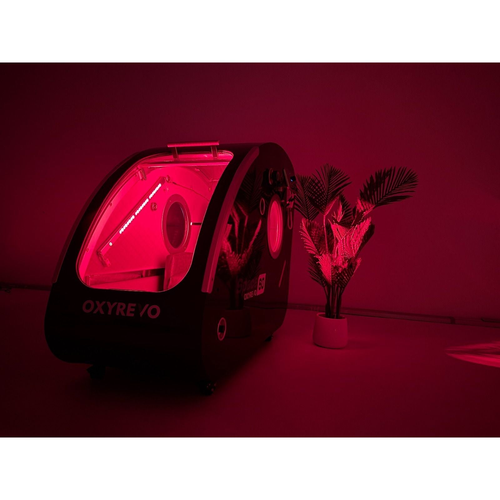 OXYREVO Space60 Premium Reclining Hyperbaric Chamber: 1.5 ATA - 2.0 ATA LifeMed USA