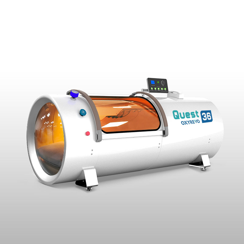 OxyRevo Quest36 1.5ATA-2.0ATA Hardshell Hyperbaric Chamber LifeMed USA