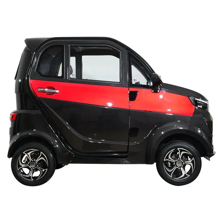 Green Transporter Q-Express Enclosed 4-Wheel Electric Mobility Scooter LifeMed USA