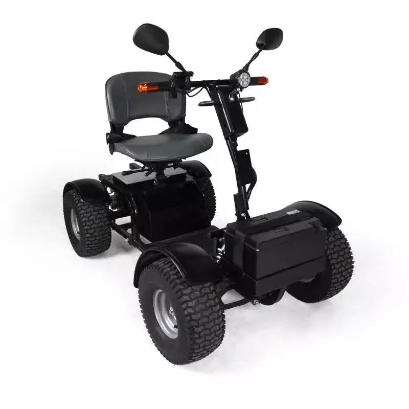 Green Transporter Cheeta Ninja All-Terrain Mobility Scooter 48V/20Ah 1100W 4-Wheel LifeMed USA