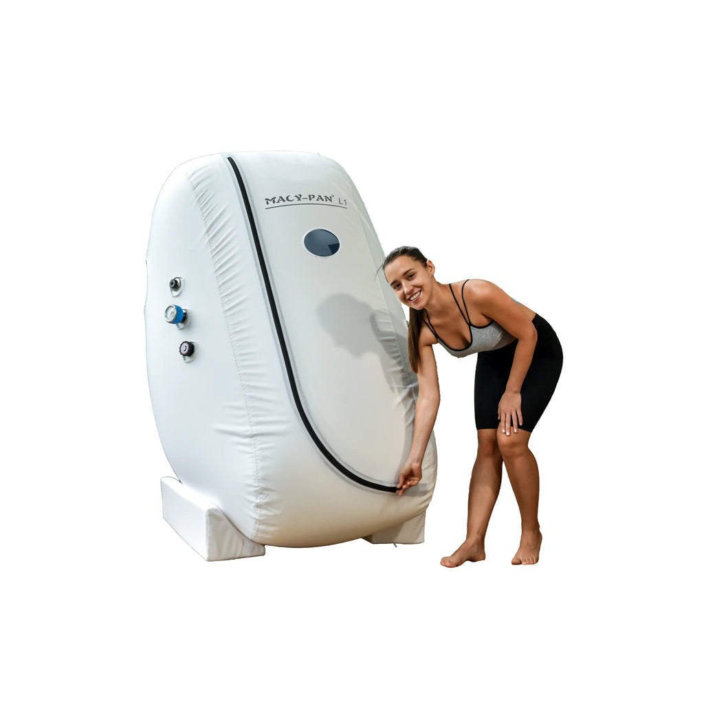 Macy-Pan L1 1.5 ATA Vertical Hyperbaric Chamber (Sitting Model) LifeMed USA