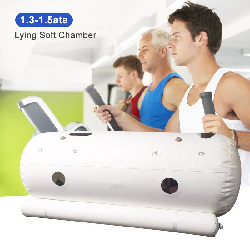 Oxy-Air Portable Home Soft Lying Hyperbaric Chamber 1.3ATA-1.5ATA LifeMed USA