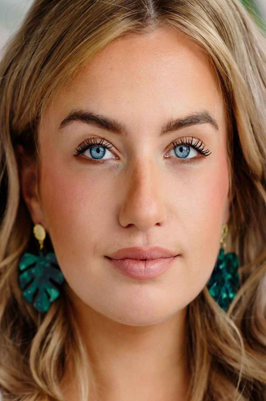 West Palm green earrings Pretty Little Patriot