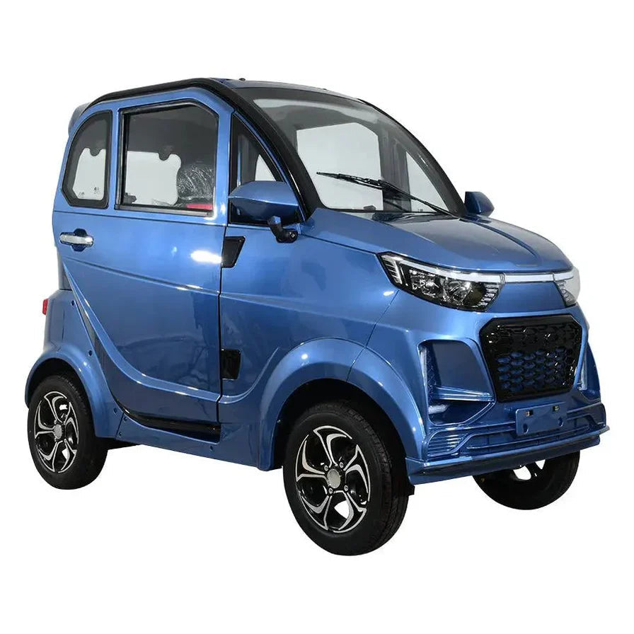 Green Transporter Q-Express Enclosed 4-Wheel Electric Mobility Scooter LifeMed USA