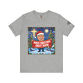 🎄 Make Christmas Great Again – Patriotic Christian Christmas T-Shirt | Bold Holiday Faith Tee | Red & White Banner Design | Uplifted Gear Printify