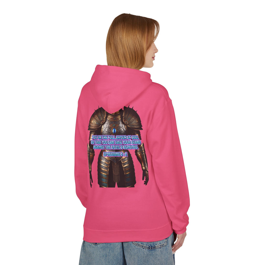 Hoodie - Ephesians 6:11 Bible Verse Religious Design Printify