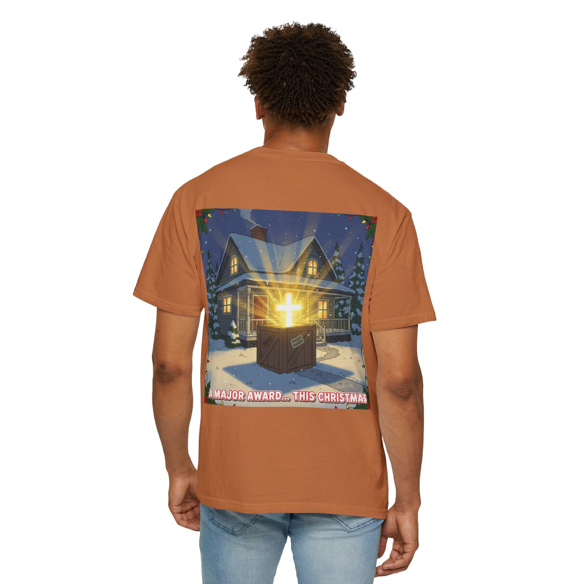 Christmas Church Tee — "A Major Award... This Christmas" Graphic T-Shirt Printify