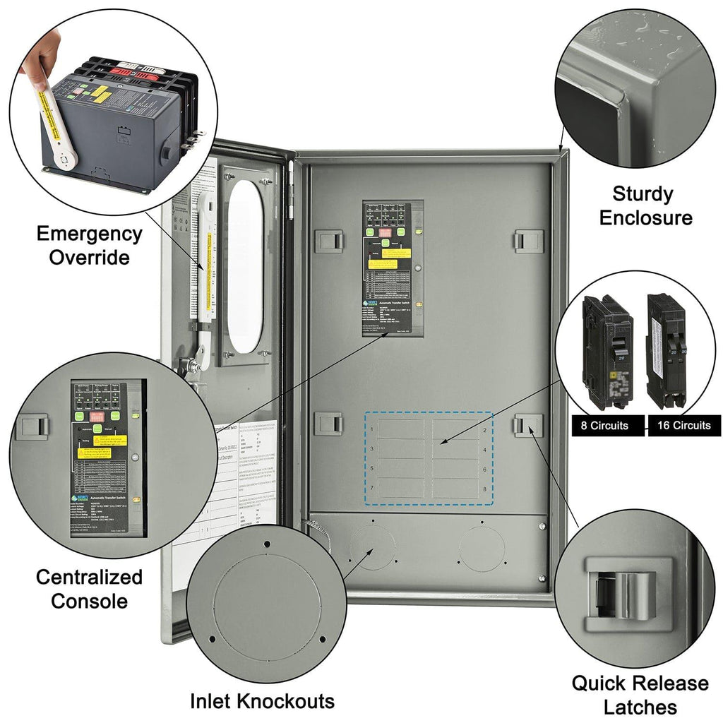30A Automatic Generator Transfer Switch Nature's Generator