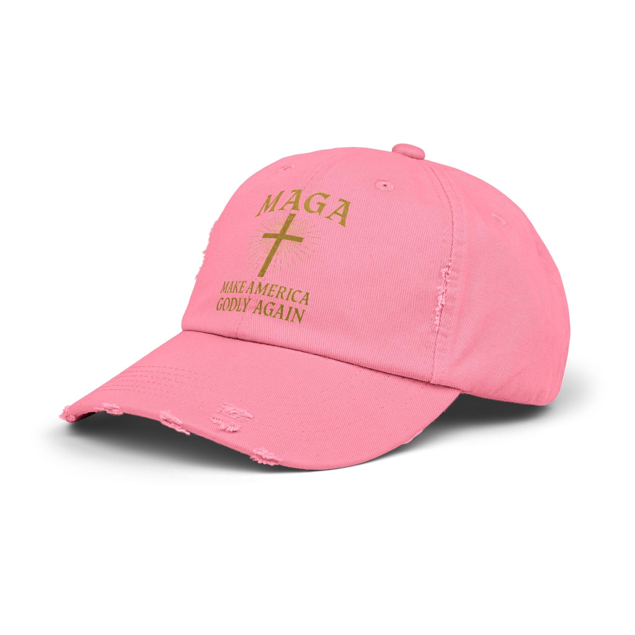 Make America Godly Again Hat – MAGA Christian Patriotic Embroidered Cap for Faith & Freedom Printify