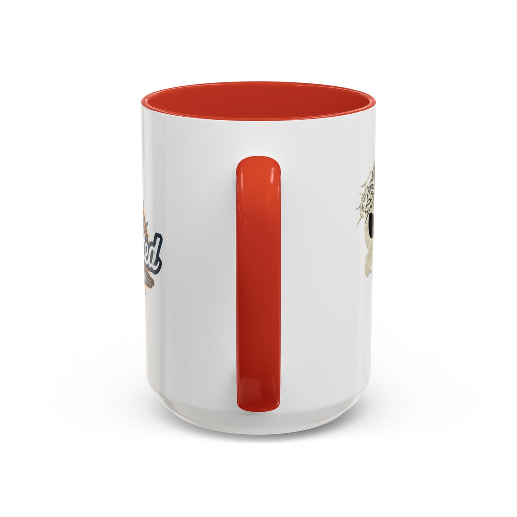 Christian Skull Coffee Mug — Crown of Thorns “Warrior Faith” (11/15 oz) Printify