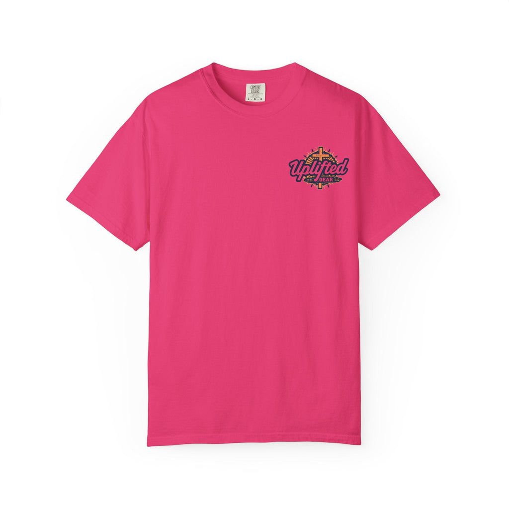 Jesus Is King T-shirt | Modern Typographic Cross Christian T-shirt Printify