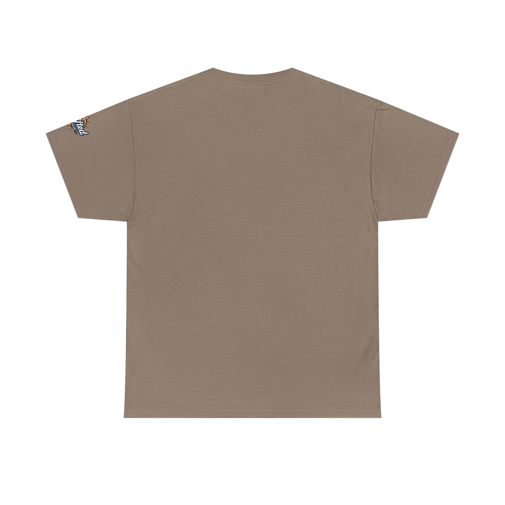 MAGA Gold Letter T-Shirt — "Make America Great Again" Printify