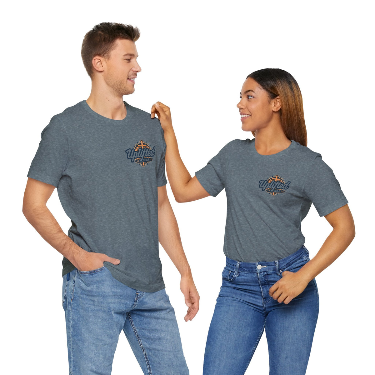 Religious Graphic Tee with Armor Of God Design Unisex Jersey Short Sleeve Tee Printify