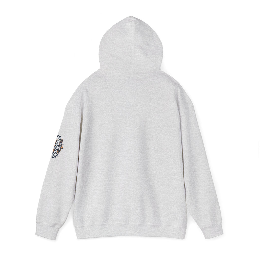 Unashamed Hoodie – Ichthys Jesus Fish & Cross Christian Sweatshirt for Romans 1:16 Bold Faith Printify