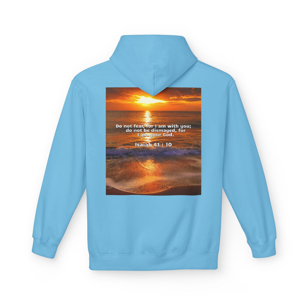 Hoodie - Isaiah 41:10 Bible Verse Religious Design Printify