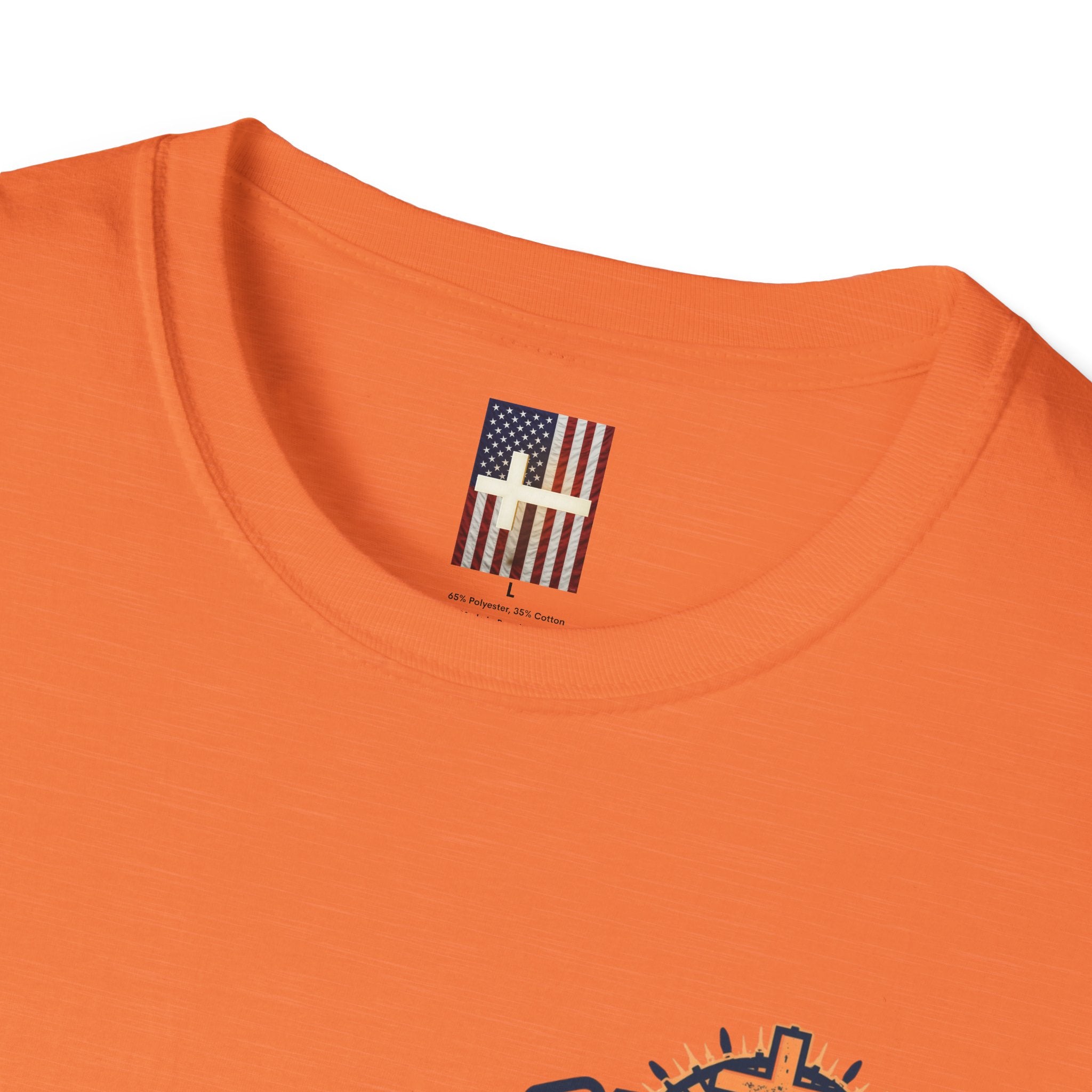 Jesus Is King T-shirt | Modern Typographic Cross Christian T-shirt Printify