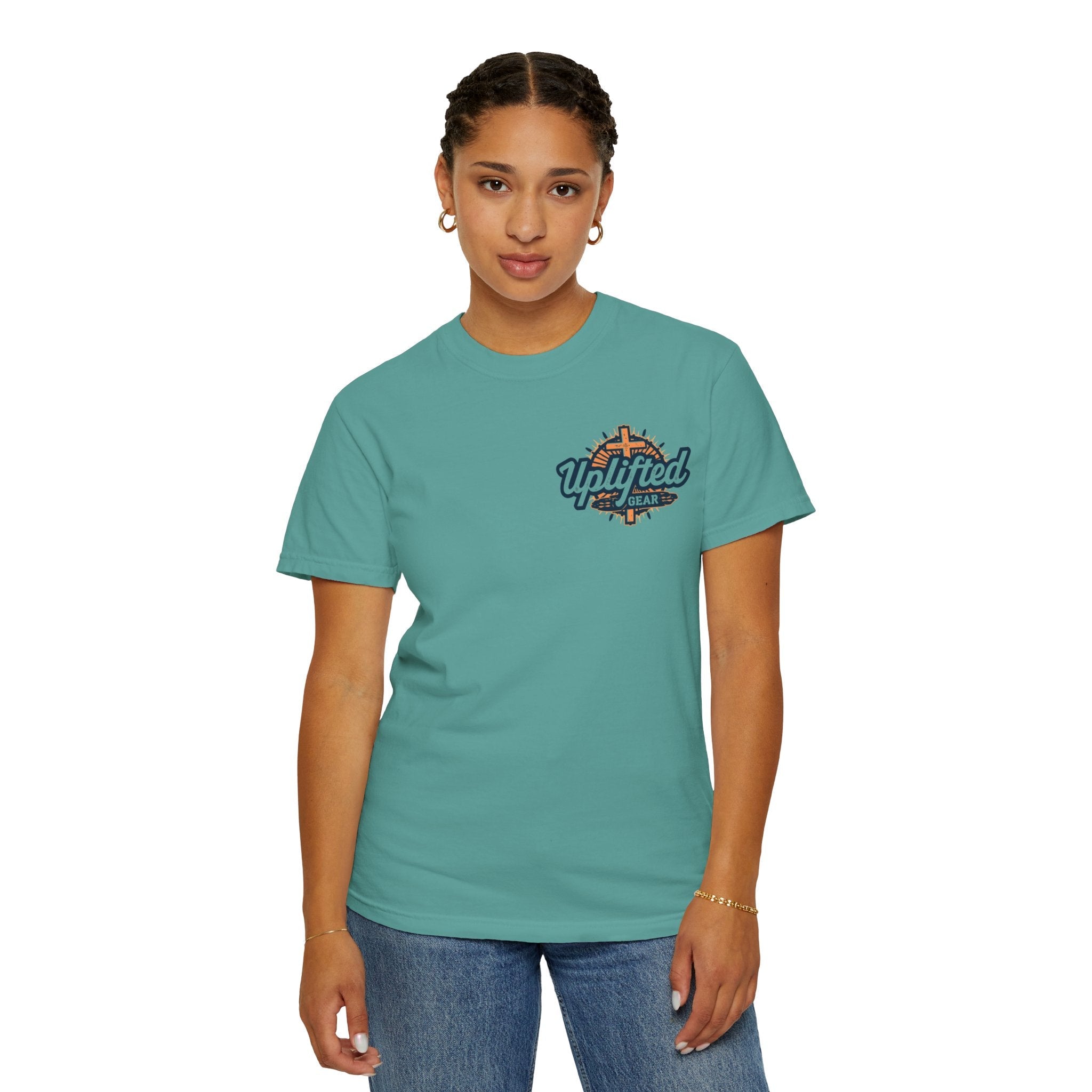 Bible Verse Unisex Garment-Dyed T-shirt -  Philippians 4 : 13 Printify