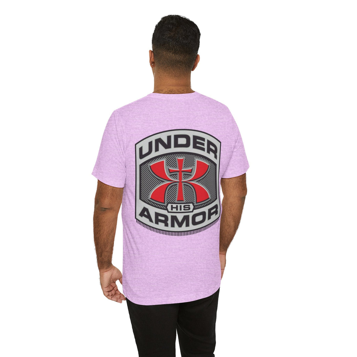 Under HIS Armor Christian T-Shirt — Faith-Inspired Under Armour Style Printify