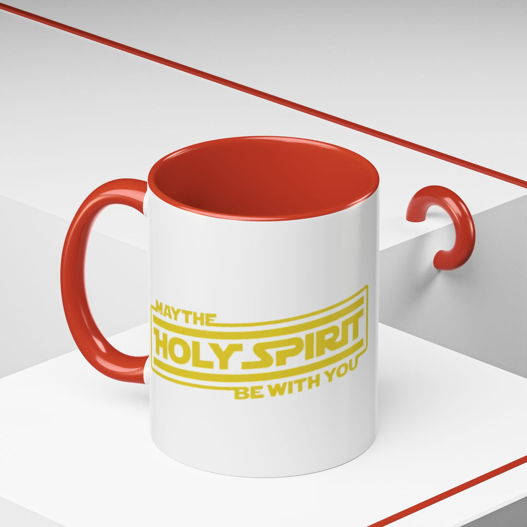May the Holy Spirit Be With You Coffee Mug — Christian Star Wars Parody (11/15 oz) Printify