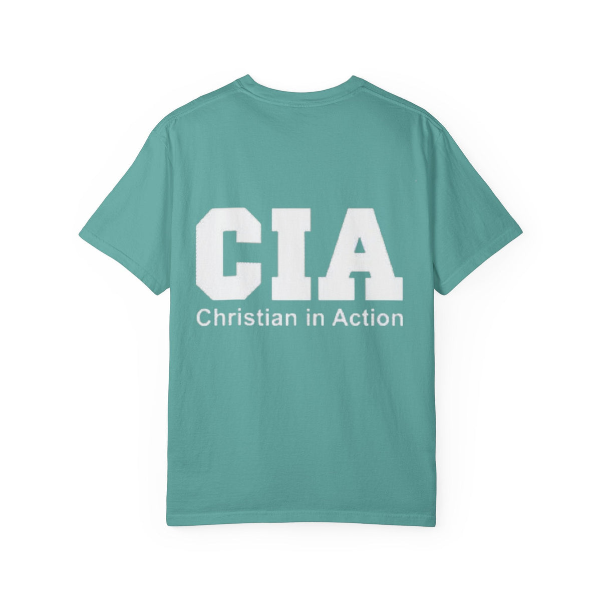 CIA Christian in Action T-shirt - Funny Faith Parody T-shirt - Mission Ready Apparel Printify