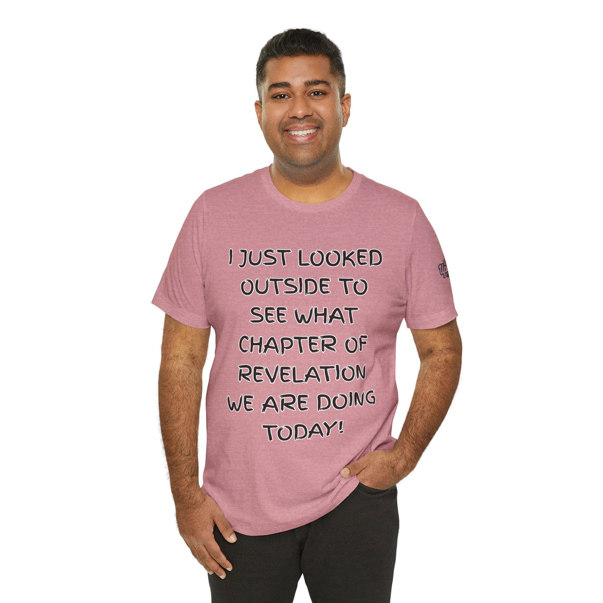 What Chapter of Revelation T-shirt – I Looked Outside My Window Christian T-shirt for End Times Humor & Faith Printify