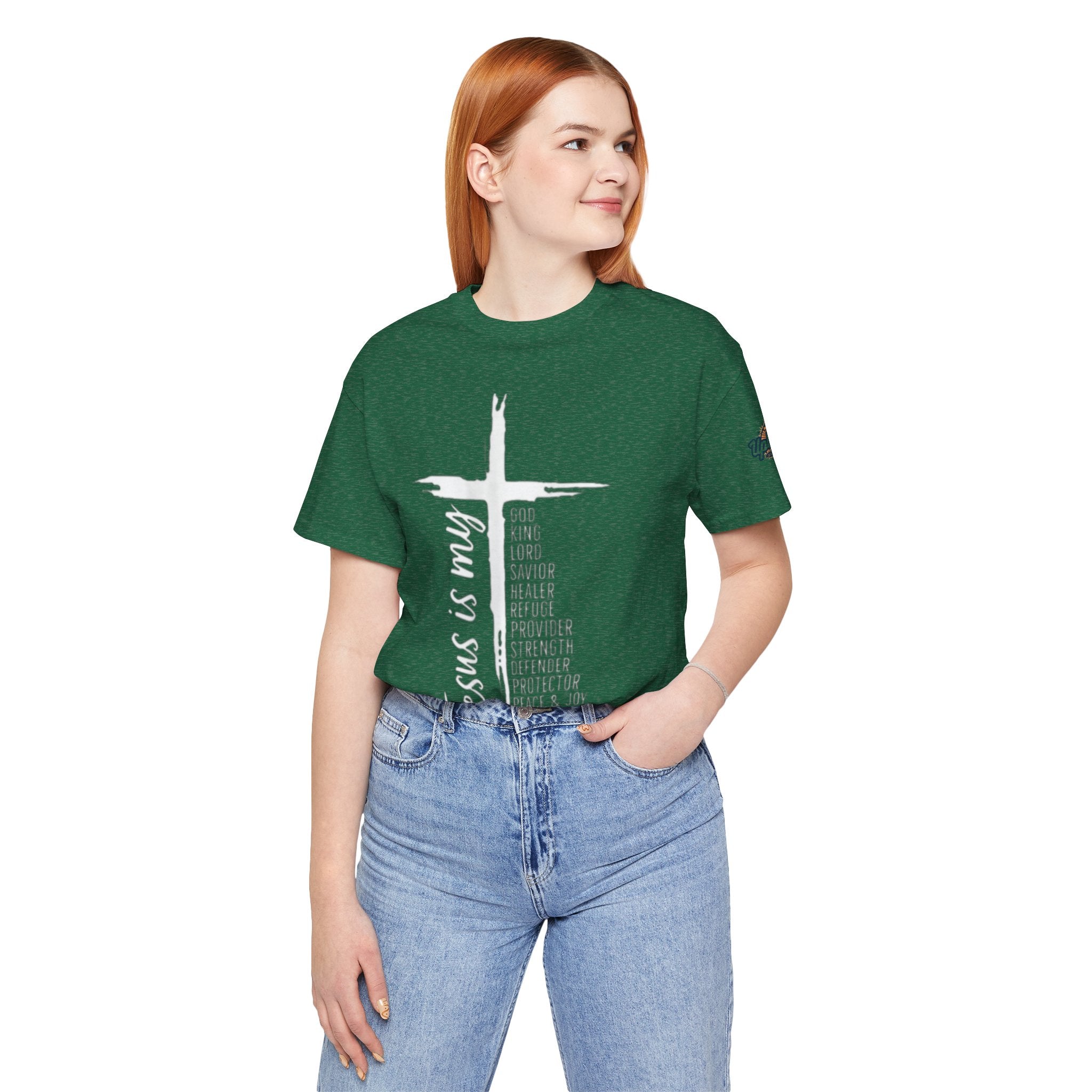 Jesus Is My Everything T-shirt – Cross List God King Lord Savior Christian T-shirt for Total Surrender Faith Printify
