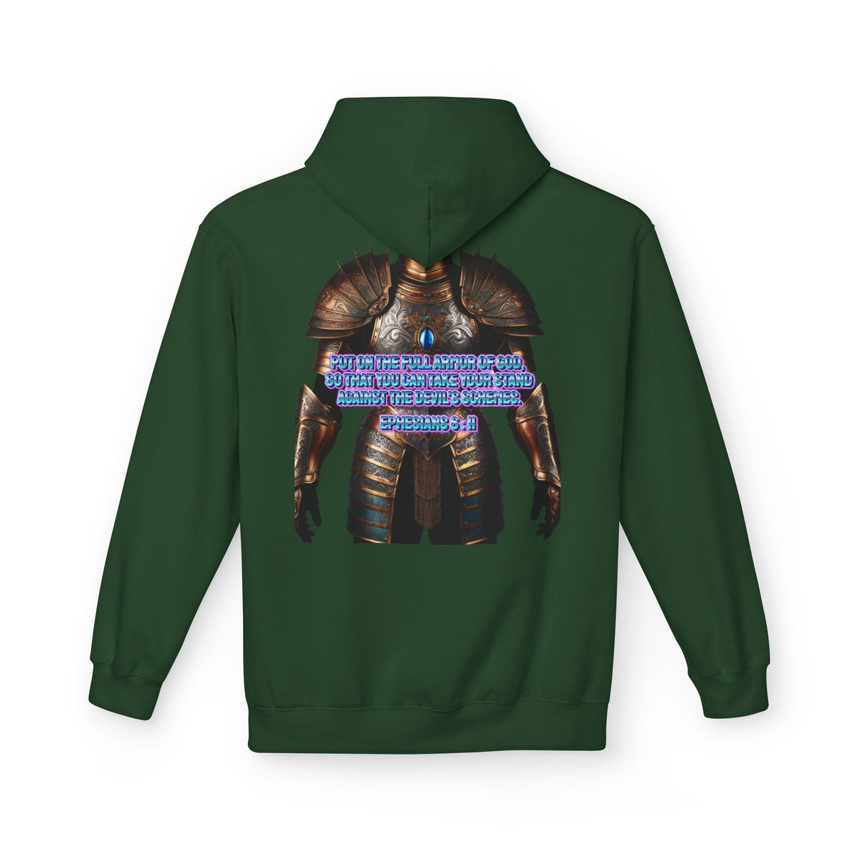 Hoodie - Ephesians 6:11 Bible Verse Religious Design Printify