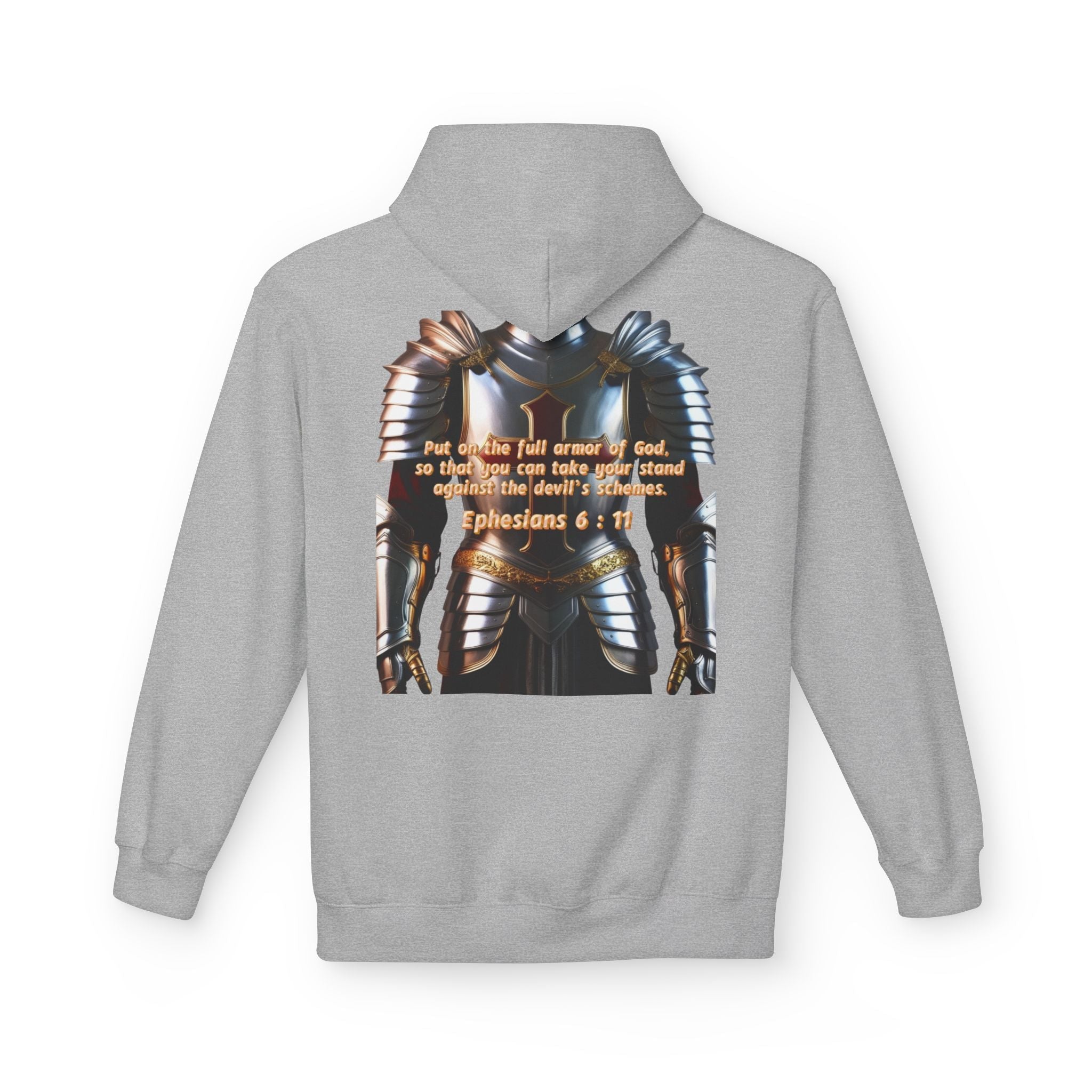 Hoodie - Ephesians 6:11 Bible Verse Religious Design Printify