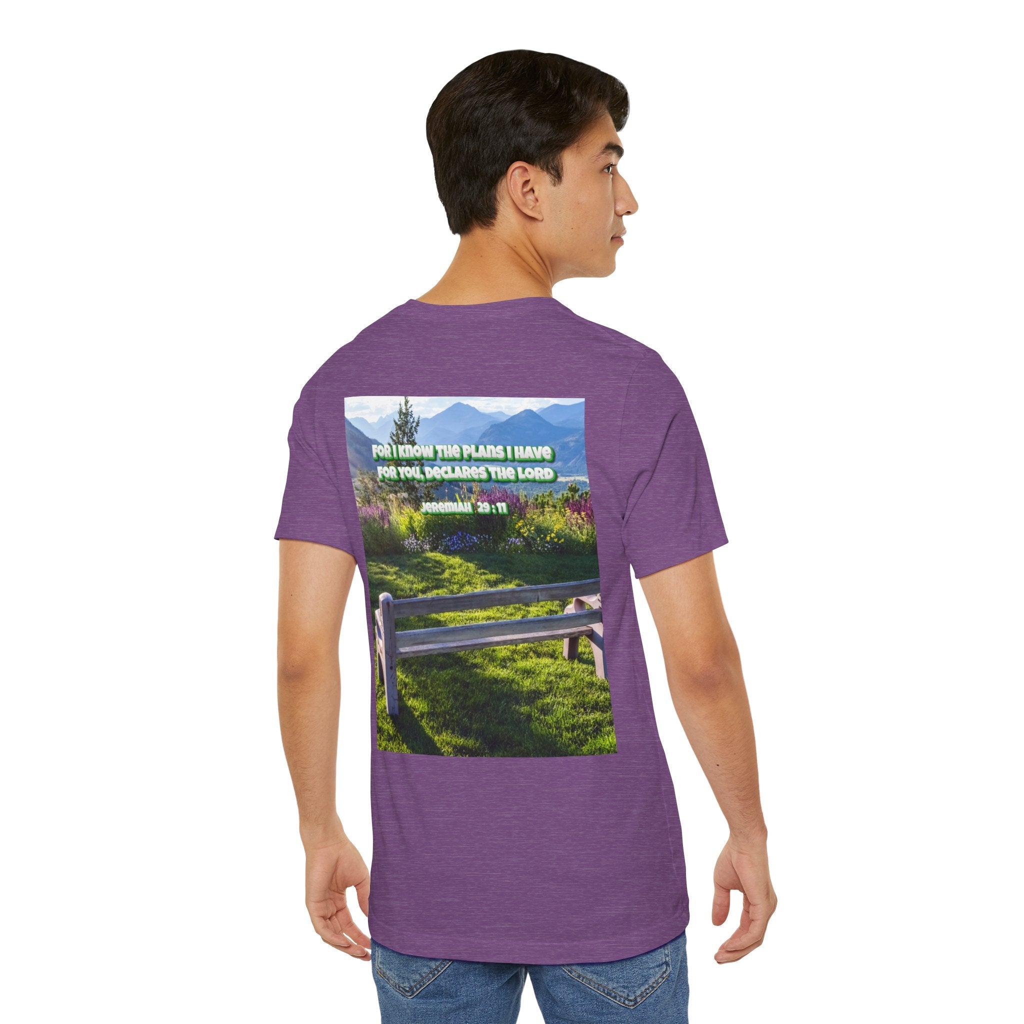 Bible Verse Unisex Tee - Jeremiah 29 : 11 Printify