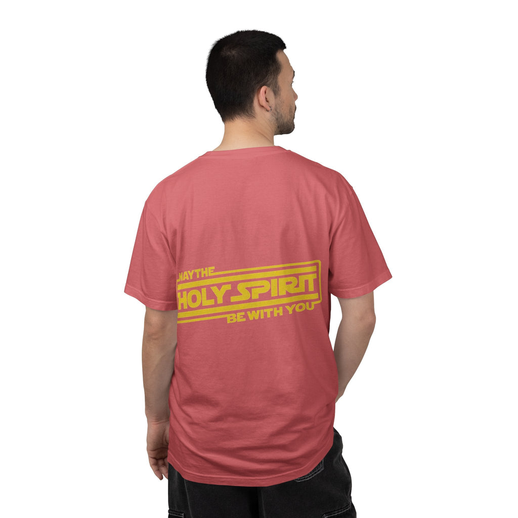 May the Holy Spirit Be With You T-shirt - Christian Star Wars Parody T-shirt Printify