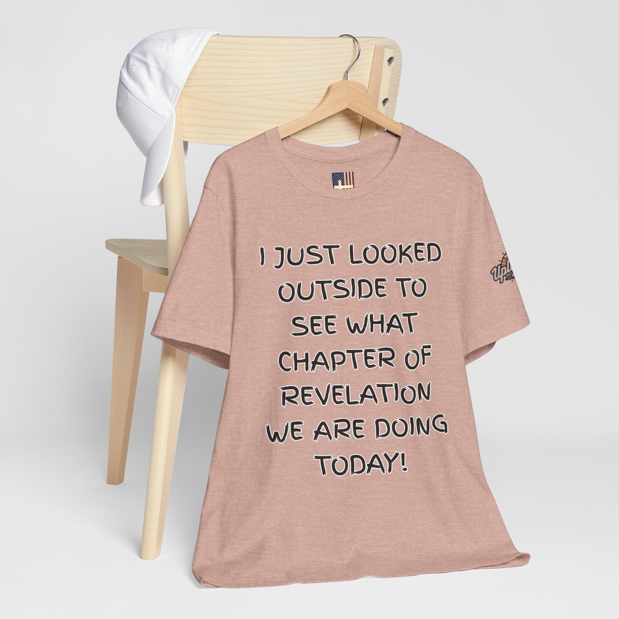 What Chapter of Revelation T-shirt – I Looked Outside My Window Christian T-shirt for End Times Humor & Faith Printify