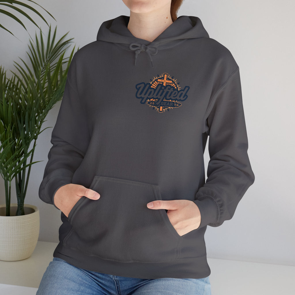 Bible Verse Unisex Heavy Blend™ Hooded Sweatshirt - Philippians 4 : 13 Printify