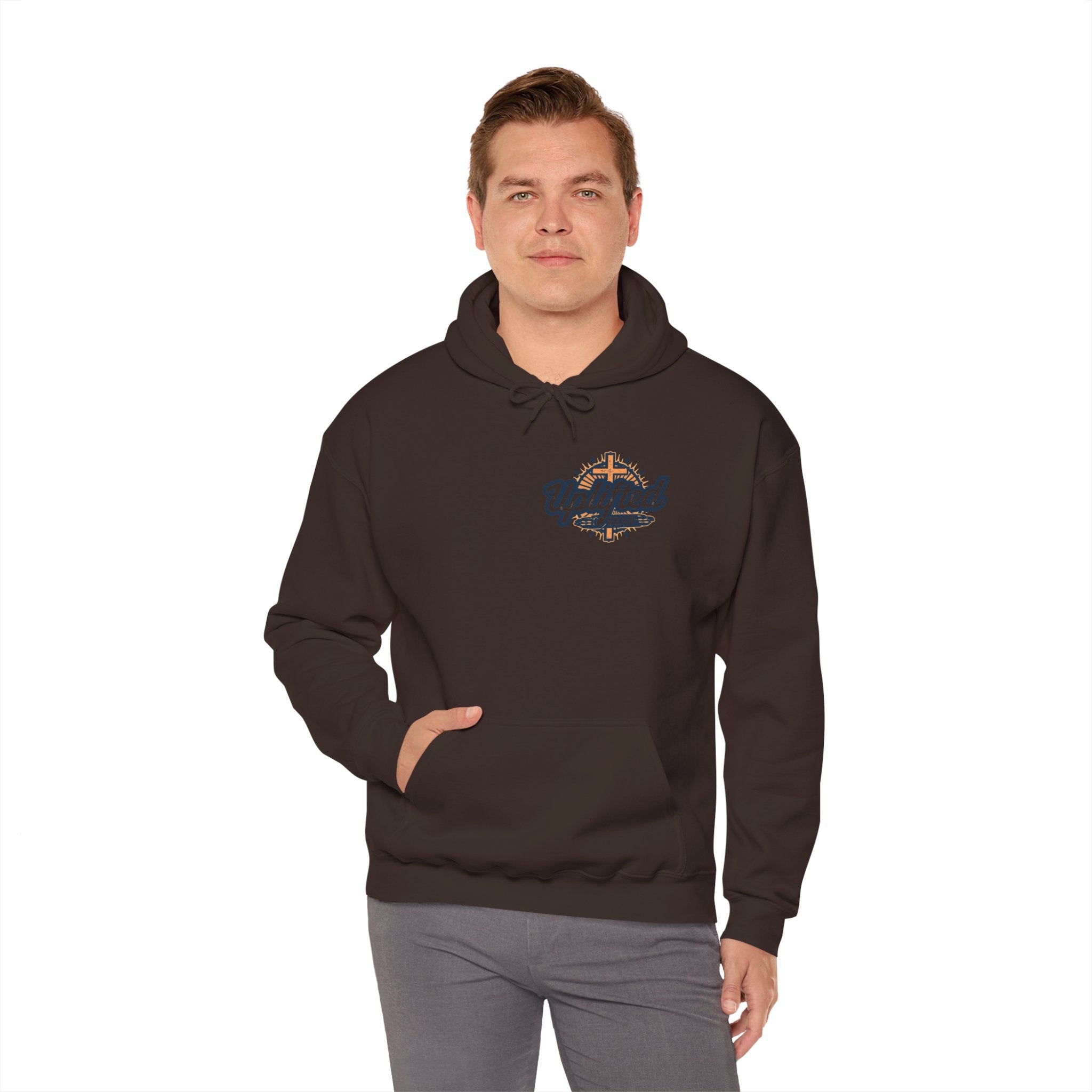 God Created Adam and Eve Hoodie – Biblical Truth Christian Hoodie for Unshakable Faith Printify