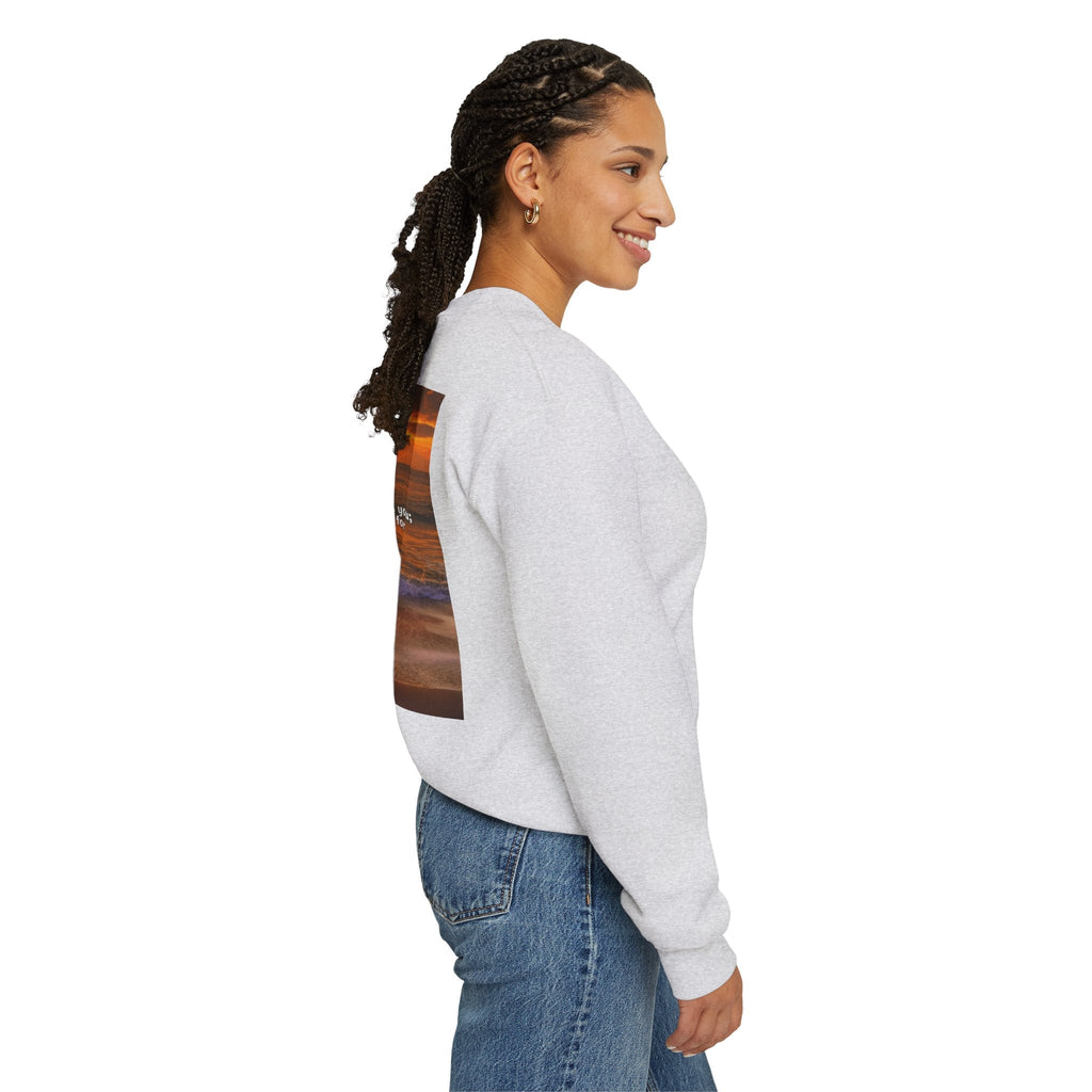 Bible Verse Unisex Heavy Blend™ Crewneck Sweatshirt - Isaiah 41 : 10 Printify