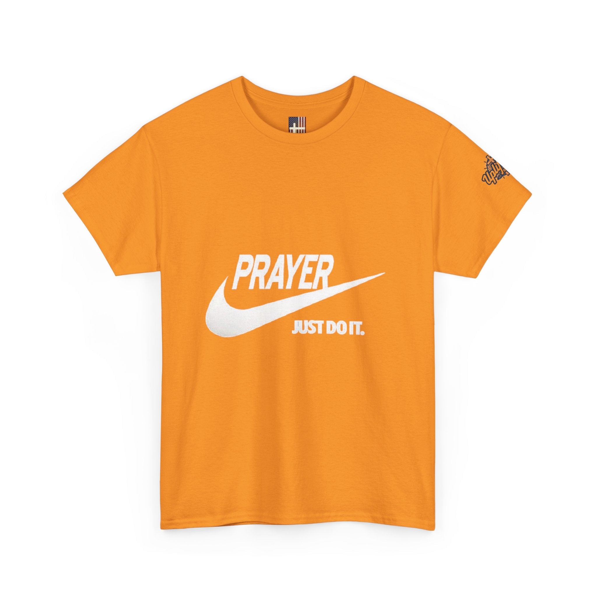 Prayer Just Do It T-shirt - Funny Christian Nike Parody T-shirt - Faith Gear Printify