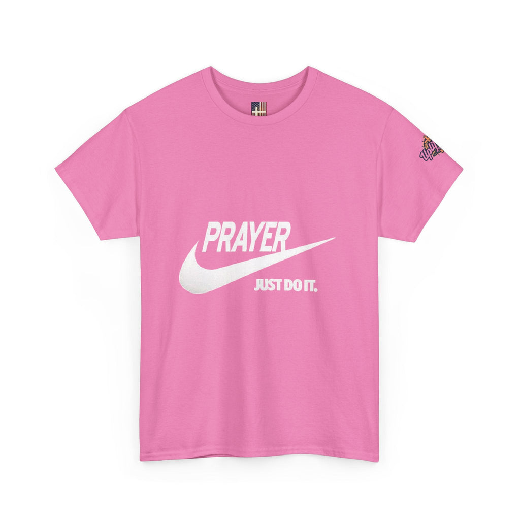 Prayer Just Do It T-shirt - Funny Christian Nike Parody T-shirt - Faith Gear Printify