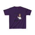 🔥 I’m With Him → Christian Kids T-Shirt | Arrow Pointing to Jesus | Minimalist Faith Tee | Subtle Cross Design | Bible-Inspired Apparel by Uplifted Gear Printify