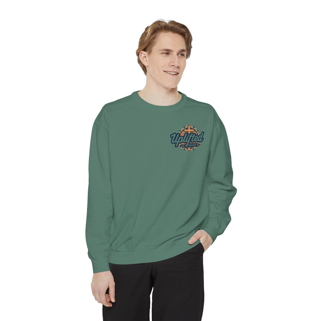 3 Wise Men Sweatshirt – Magi Camels Nativity Journey Christian Christmas Sweatshirt for Epiphany Faith & Holy Night Printify