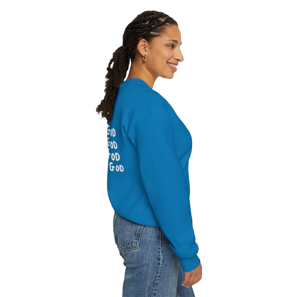 AMEN Acronym Sweatshirt – Always Agree with God Move with God End with God Never Doubt God Christian Hoodie for Unwavering Faith Printify