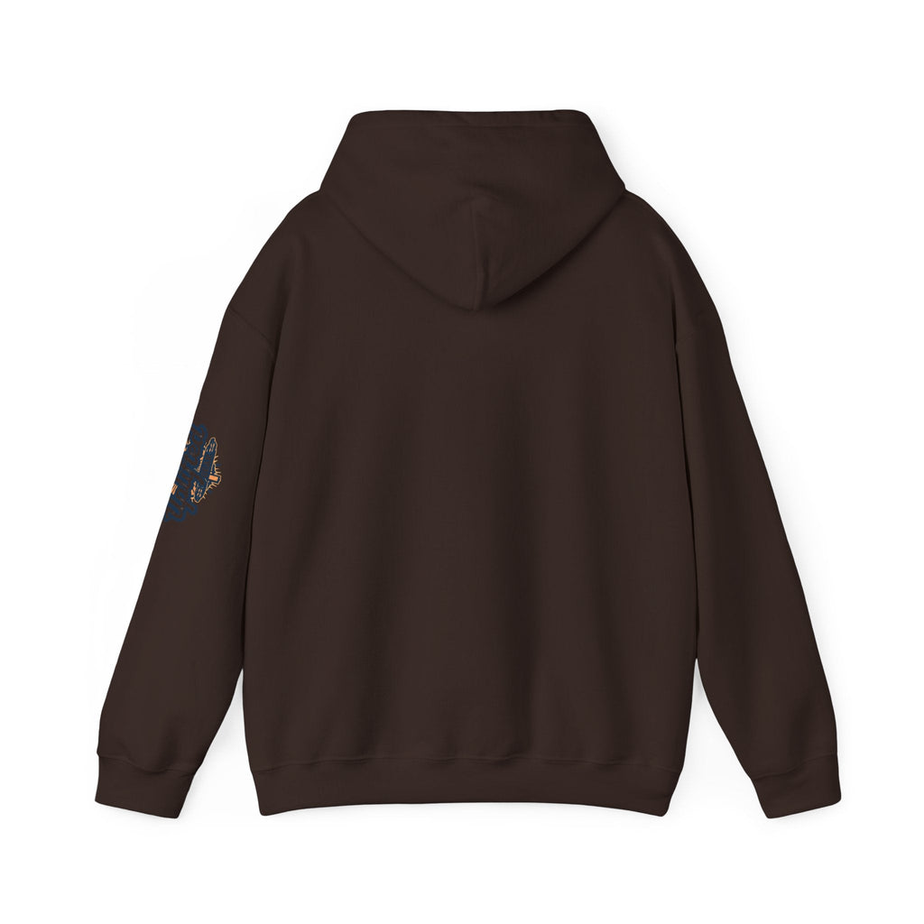 Unashamed Hoodie – Romans 1:16 Crucifixion Christian Sweatshirt for Bold Unwavering Faith Printify
