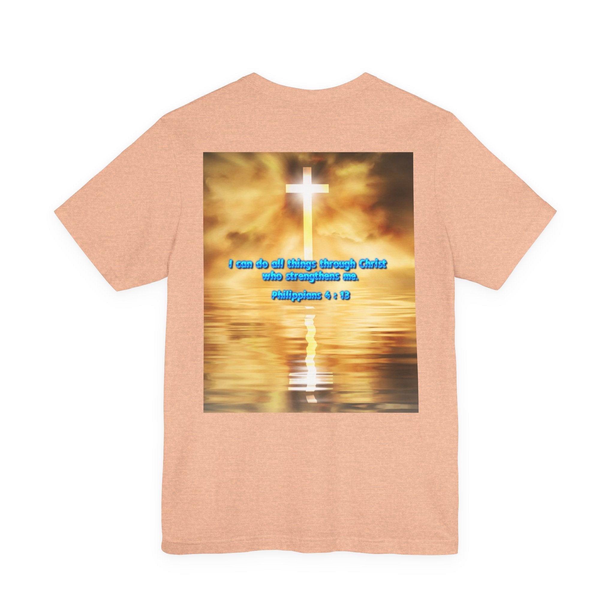 Unisex Tee Bible Verse - Philippians 4 : 13 Printify