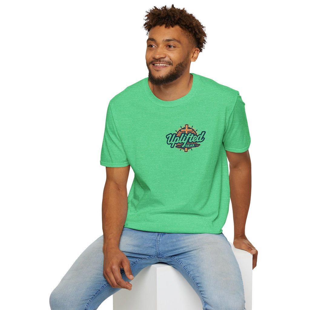 Religious Graphic Tee with Armor Of God Design - Unisex Softstyle T-Shirt Printify