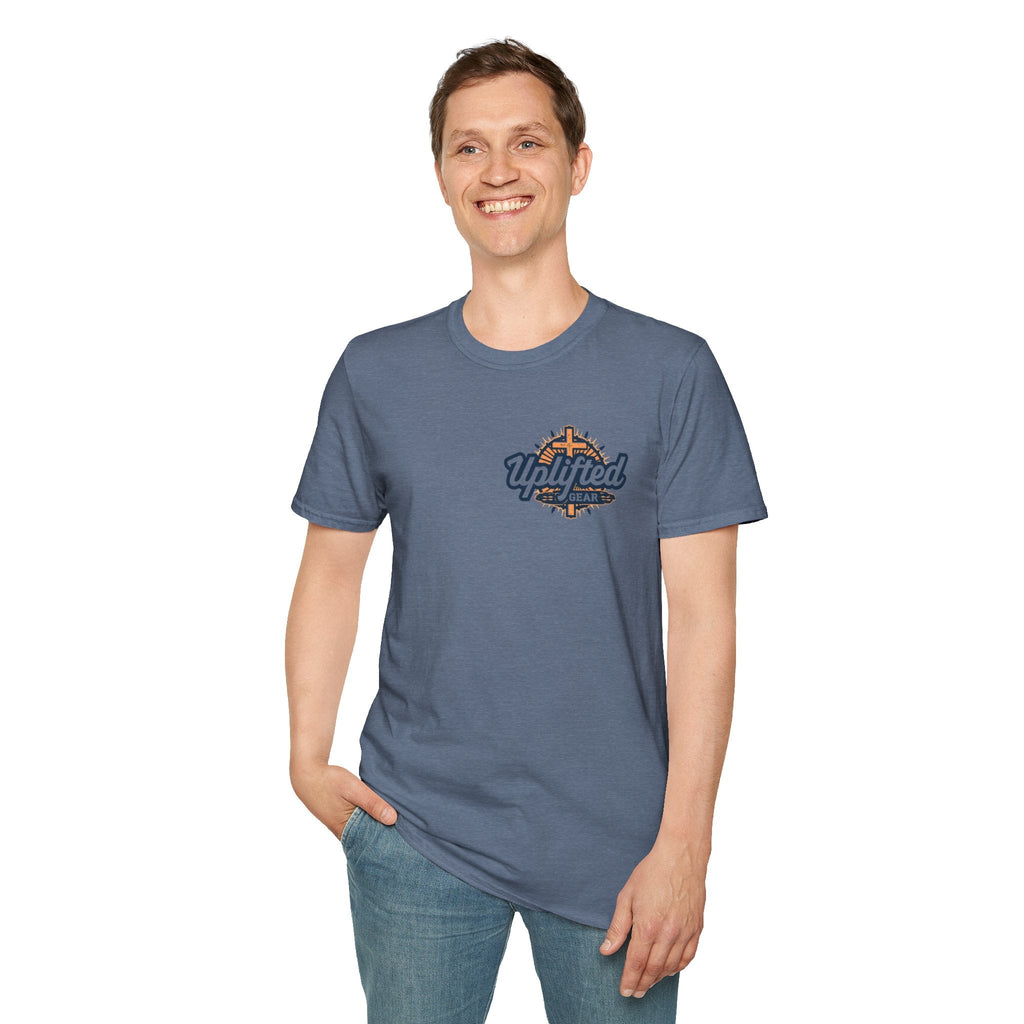 Religious Graphic Tee with Armor Of God Design - Unisex Softstyle T-Shirt Printify